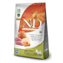 N&D Tahılsız Balkabaklı Yaban Domuzlu Küçük Irk 2.5 kg Yetişkin Köpek Maması