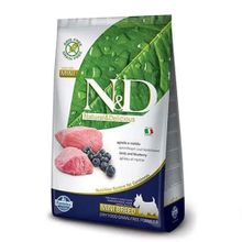 N&D Tahılsız Kuzu Eti Yaban Mersini Küçük Irk 2.5 kg Köpek Maması