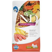 N&D Tropical Selection Düşük Tahıllı Somonlu ve Tropikal Meyveli Kucuk Irk 1.5 KG Yetişkin Köpek Maması