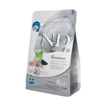 N&D White Coat Mini Levrek Spirulina Küçük Irk 5 kg Yetişkin Kuru Köpek Maması