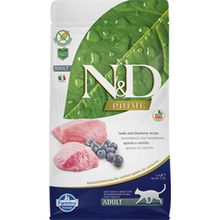NDPrime Tahılsız Kuzu Etli ve Yaban Mersinli 1.5 kg x 2 Adet Kedi Maması