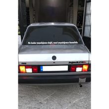 Ne Verelim Size Oto Cam Yazı Sözleri Ticari-Servis-Dolmuş-Panelvan Uzun Özel Sticker Model 4