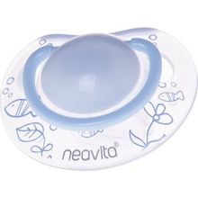 Neavita 3 Ay+ Ortodontik Desenli Emzik Mavi