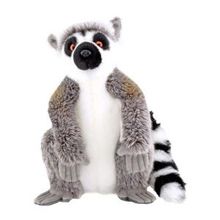 Neco 28 cm Oturan Lemur Peluş Oyuncak