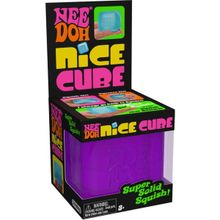 Needoh Nice Cube Sensory Squishy Mor Stres Oyuncağı