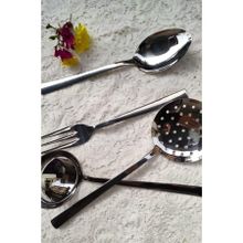 Nehir Dalyan 4'lü Servis Seti, Paslanmaz Çelik, Metal