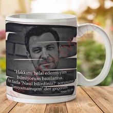 Nejat İşler Tanıyamamışım Baskılı Seramik Kupa Bardak