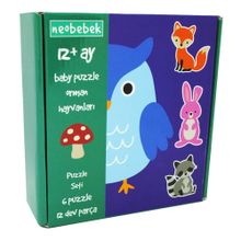 Neobebek 0795137448473 Baby Orman Hayvanları Puzzle