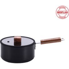Neoflam Bien Alüminyum Siyah 18 cm Sos Tenceresi