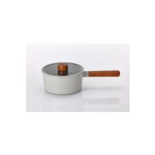 Neoflam D-NEOF218 Fika Cam Kapaklı 18 cm Sos Tenceresi