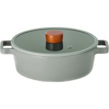 Neoflam Fika 24 cm Gri Döküm Tencere