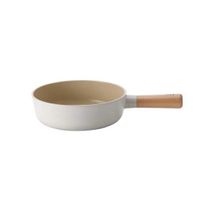 Neoflam Fika 26 cm Alüminyum Döküm Bej Wok Tava