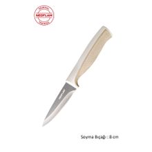 Neoflam Fika Bej Microban 8 cm Soyma Bıçağı