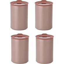 Neoflam Fika One Seramik 4 Adet 650 ml Pembe Saklama Kabı