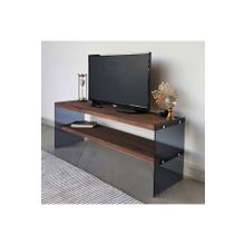 Neostill Tv 100 Ahşap Tv Sehpası Woodn Glass