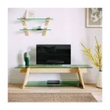 Neostill TV203 Masif Wood'n Glass Tv Sehpası