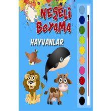 Neşeli Boyama Hayvanlar - Parıltı Yayınları