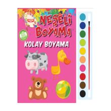 Neşeli Boyama Kolay Boyama - Parıltı Komisyon