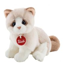 Nessi World Trudi Kitty 20 cm Beyaz Bej Peluş Kedi