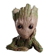 Netavantaj Galaksinin Koruyucuları Baby Groot Figür Pla Büyük 15 cm Düşünen Saksı Kalemlik