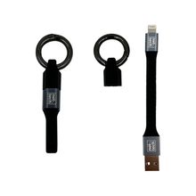 Nettech NT-DC22 3A 20 cm Plastik Lightning Şarj ve Data Kablosu