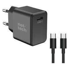 Nettech NT-HCH04 PD GAN Prime 30W Type-C Kablo ve Şarj Aleti
