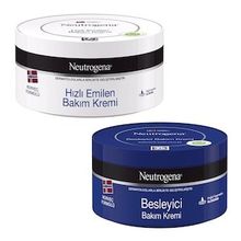 Neutrogena Hızlı Emilen 300 ml Bakım Kremi 300 + Besleyici 300 ml Bakım Kremi