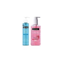 Neutrogena Hydro Boost 200 ml Water Gel Temizleyici + Pembe Greyfurt 200 ml Yüz Yıkama Jeli