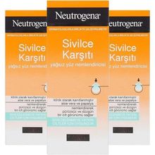 Neutrogena Sivilce Karşıtı 3x50 ml Yağsız Yüz Nemlendiricisi
