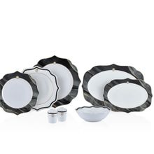 Neva 28 Parça 6 Kişilik Marble Plus Romantik Yemek Takımı