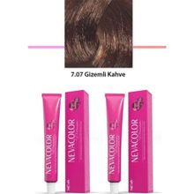 Neva Color 7.07 Gizemli Kahve Tüp 2x50 gr Saç Boyası