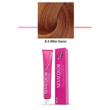 Neva Color Natural 8.3 Altın Sarısı Saç Boyası Seti