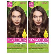 Neva Color Natural Colors 6 Koyu Kumral x2 Saç Boyası
