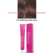 Neva Color Premium 7.31 Küllü Koyu Altın Sarısı 50 gr Tüp Sarı Kalıcı Krem Saç Boyası