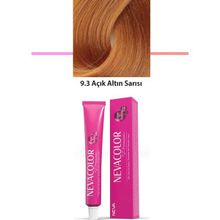 Neva Color Premium 9.3 Açık Altın Sarısı 50 gr Tüp Kalıcı Krem Saç Boyası