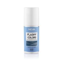 Neva Flashy Colors Geçici Renkli Açık Mavi 75 ml Saç Spreyi
