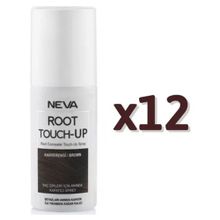Neva Root Touch Up Sprey Kahve 12x75 ml Saç Boyası