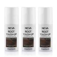 Neva Root Touch Up Sprey Koyu Kumral 3x75 ml Saç Boyası