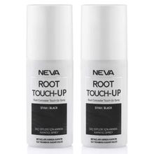 Neva Root Touch Up Sprey Siyah 2x75 ml Saç Boyası