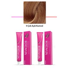 Nevacolor Premium 9 Çok Açık Kumral 2x50 ml Kalıcı Krem Saç Boyası