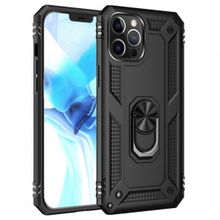 Nevarium iPhone 12 Pro Sofya Yüzüklü Standlı Silikon Kılıf