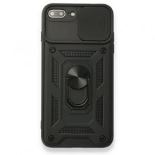 Nevarium iPhone 7 Plus Pars Lens Yüzüklü Standlı Silikon Kılıf