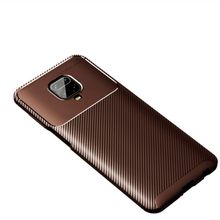 Nevarium Xiaomi Redmi Note 9S Focus Karbon Kılıf Esnek Kapak