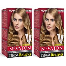 Nevaton 9.3 Altın Sarısı Kalıcı 2 Kutu Krem Saç Boyası