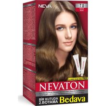 Nevaton Kalıcı Krem No 7.0 Kumral Saç Boyası