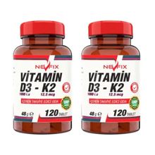 Nevfix Vitamin D3 K2 2x120 Tablet