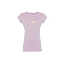 New Balance WTT2033-PBR Mor Kadın T-shirt