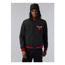 New Era 60284773TEAM LOGO BOMBER JACKET CHI Siyah Erkek Mont