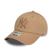 New Era New York Yankees MLB League Essential Tonal Bej 9Forty Ayarlanabilir Kadın Şapkası - Tek Beden, New York Yankees #34843, Tek Beden