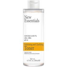 New Essentials %7 Glycolic Acid AHA+BHA Gözenek Sıkılaştırıcı ve Arındırıcı 200 ml Tonik
